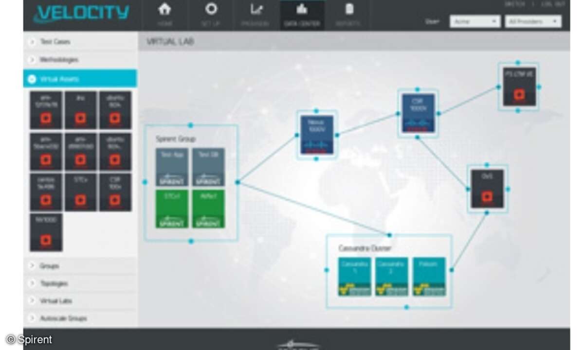 Spirent zeigt erste Open Framework Cloud-Testplattform mit Wedge-Security-Lösung