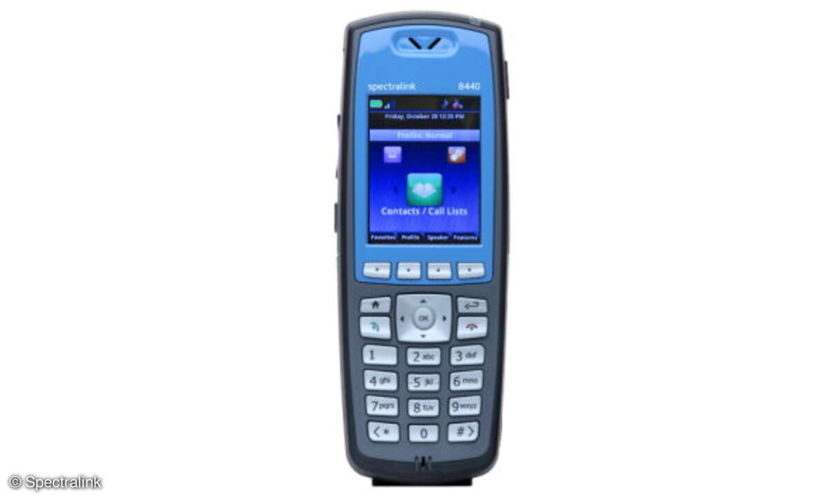 Die WLAN-Telefone der Spectralink-84-Serie wurden speziell auf Kompatibilität mit den Lösungen von Avaya geprüft.