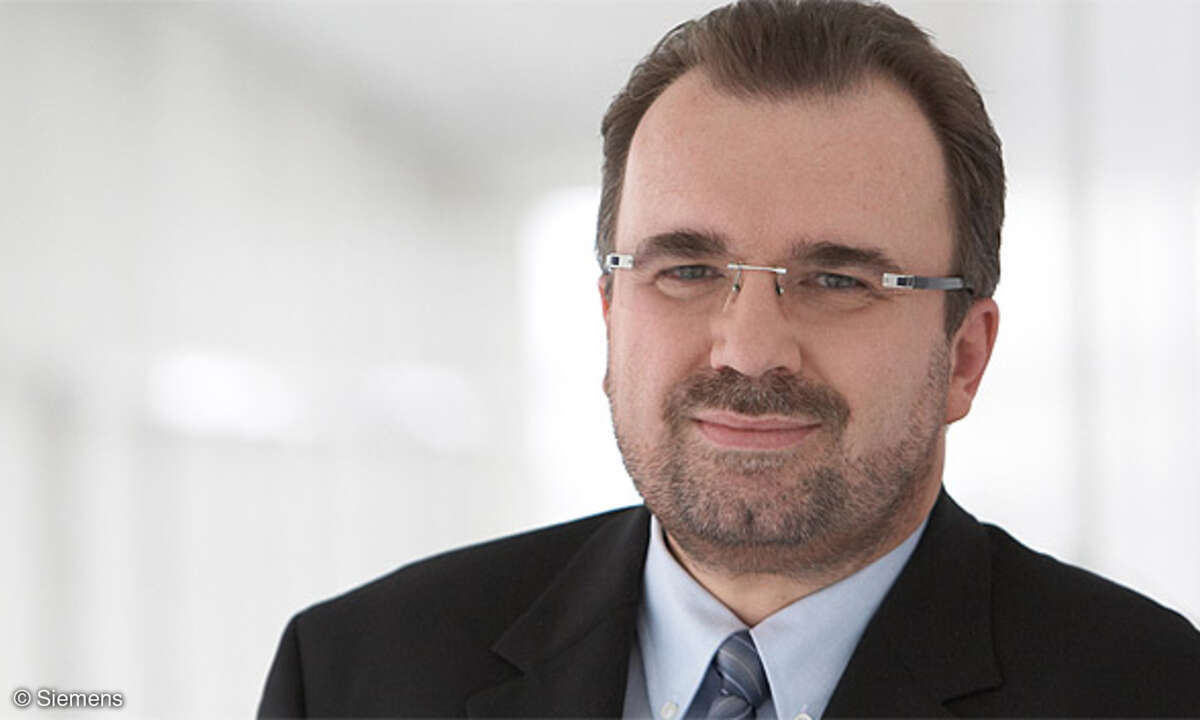 Siegfried Russwurm, Siemens Vorstandsmitglied und CEO des Sektors Industry: »Diese Partnerschaft ist ein wichtiges Fundament für die Produktion der Zukunft und von Industrie 4.0.«