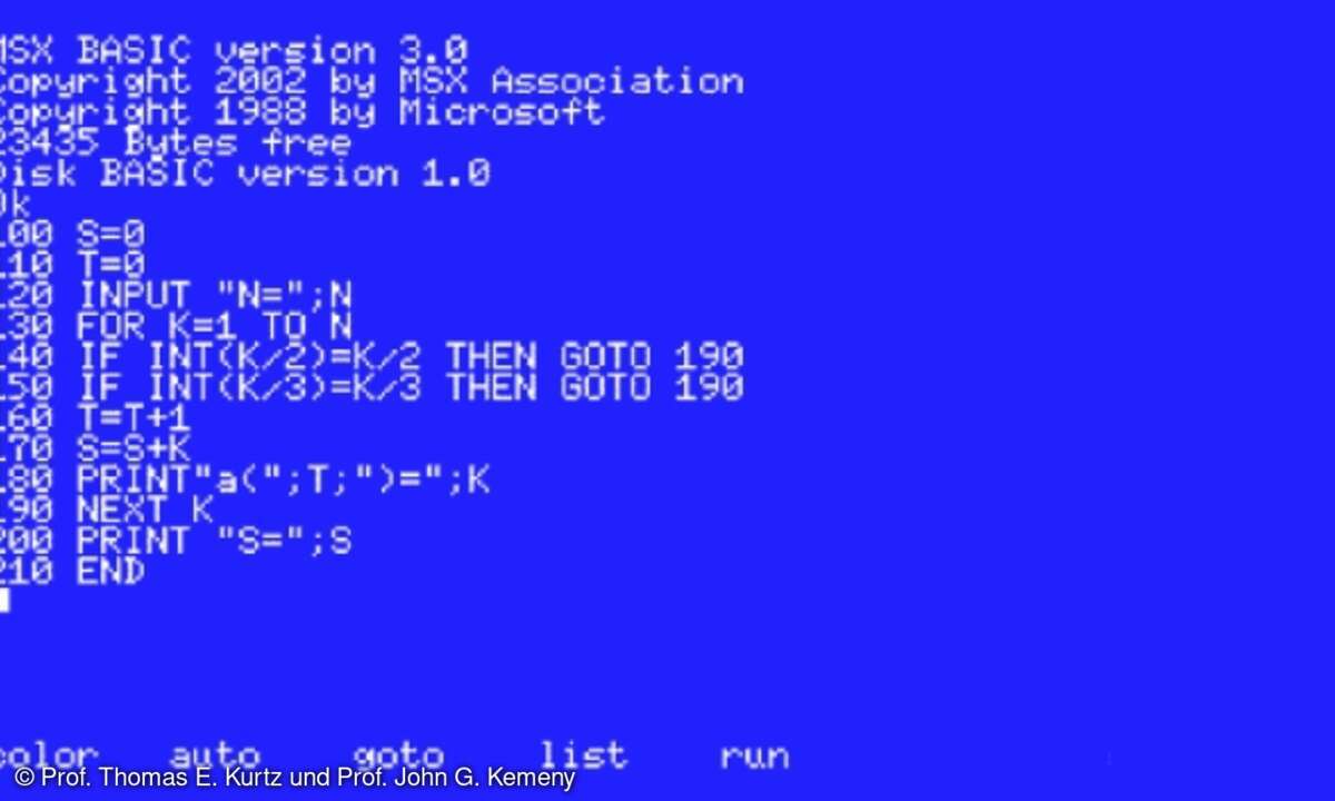 Die Programmiersprache BASIC feiert am 1. Mai ihr 50-jähriges Jubiläum