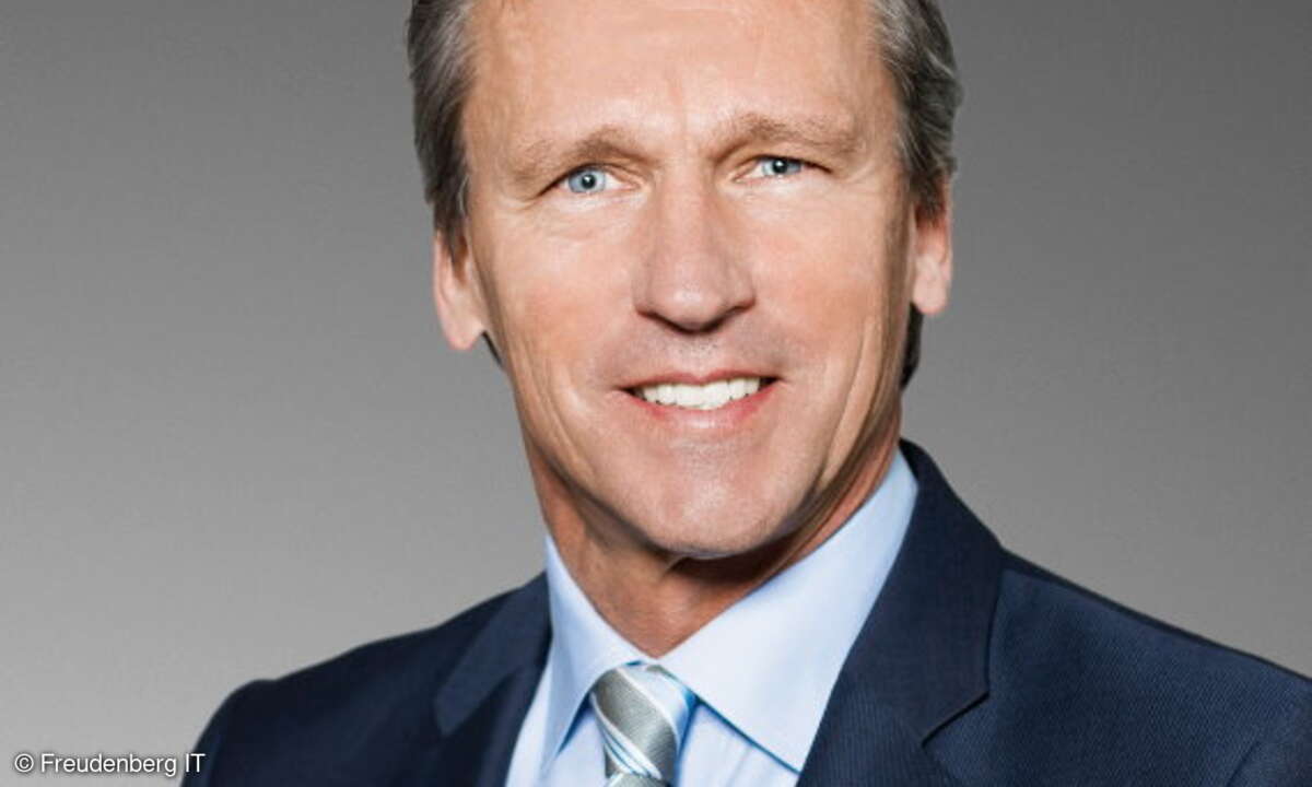 Horst Reichardt, CEO der Freudenberg IT
