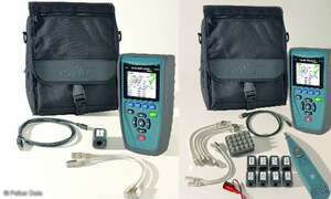 Psiber Data: CableMaster 600 Der Cablemaster 600 (links) und das Cablemaster-650-Kit (rechts)