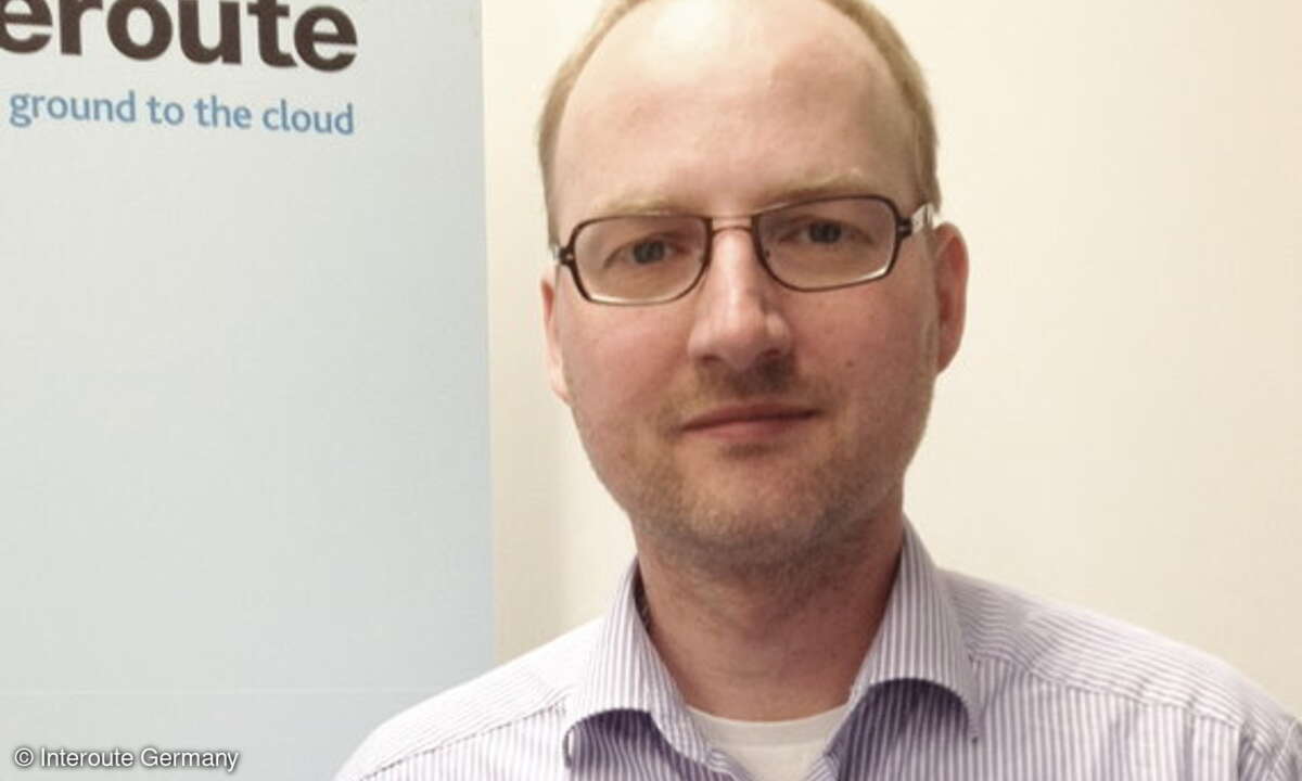 Volker Schiemann, Business Solution Consultant, Interoute Germany