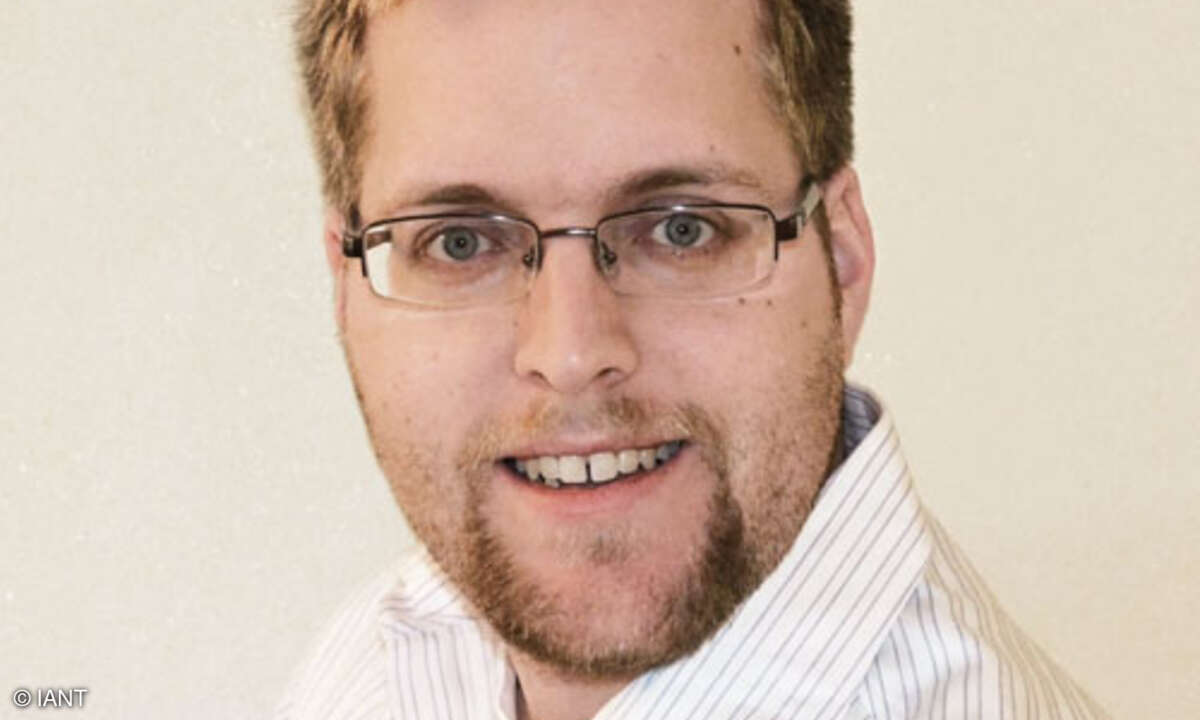 Claas Beyersdorf, Entwicklungsleiter bei IANT