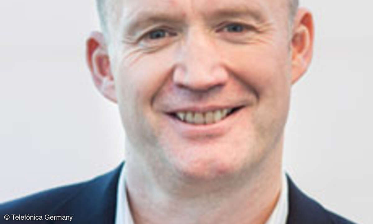 Tony Hanway, Chief Commercial Officer von Telefónica in Deutschland: 