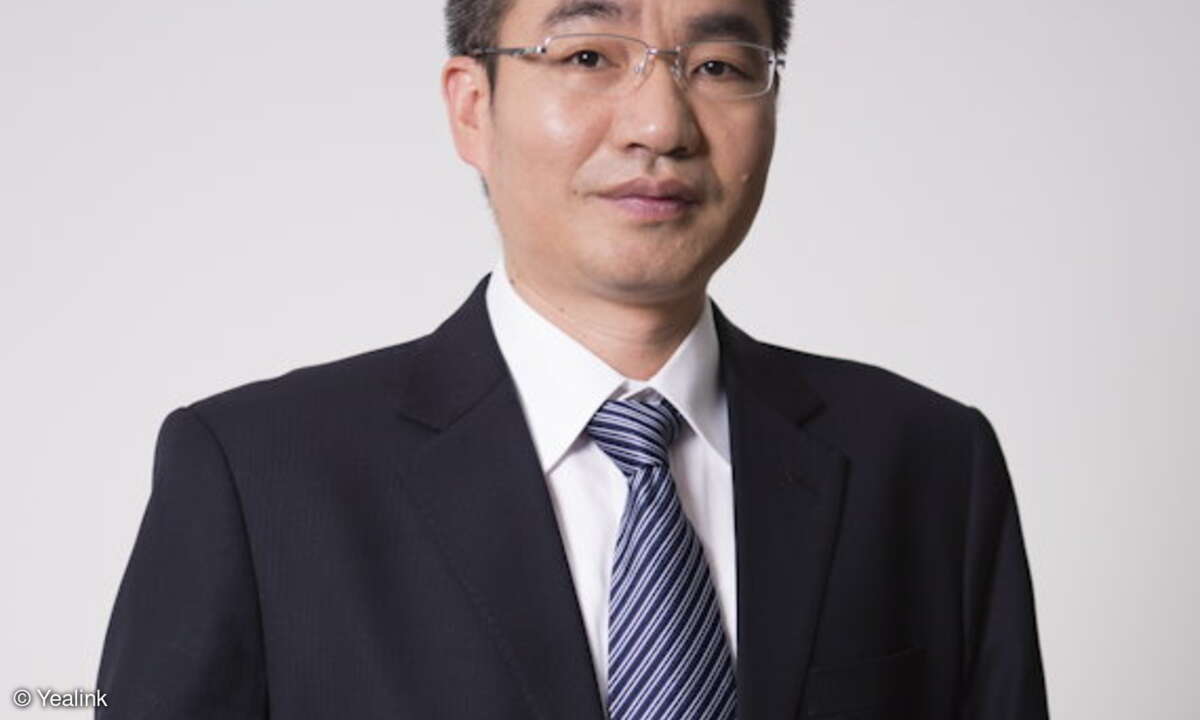 Stone Lu, Vice President von Yealink
