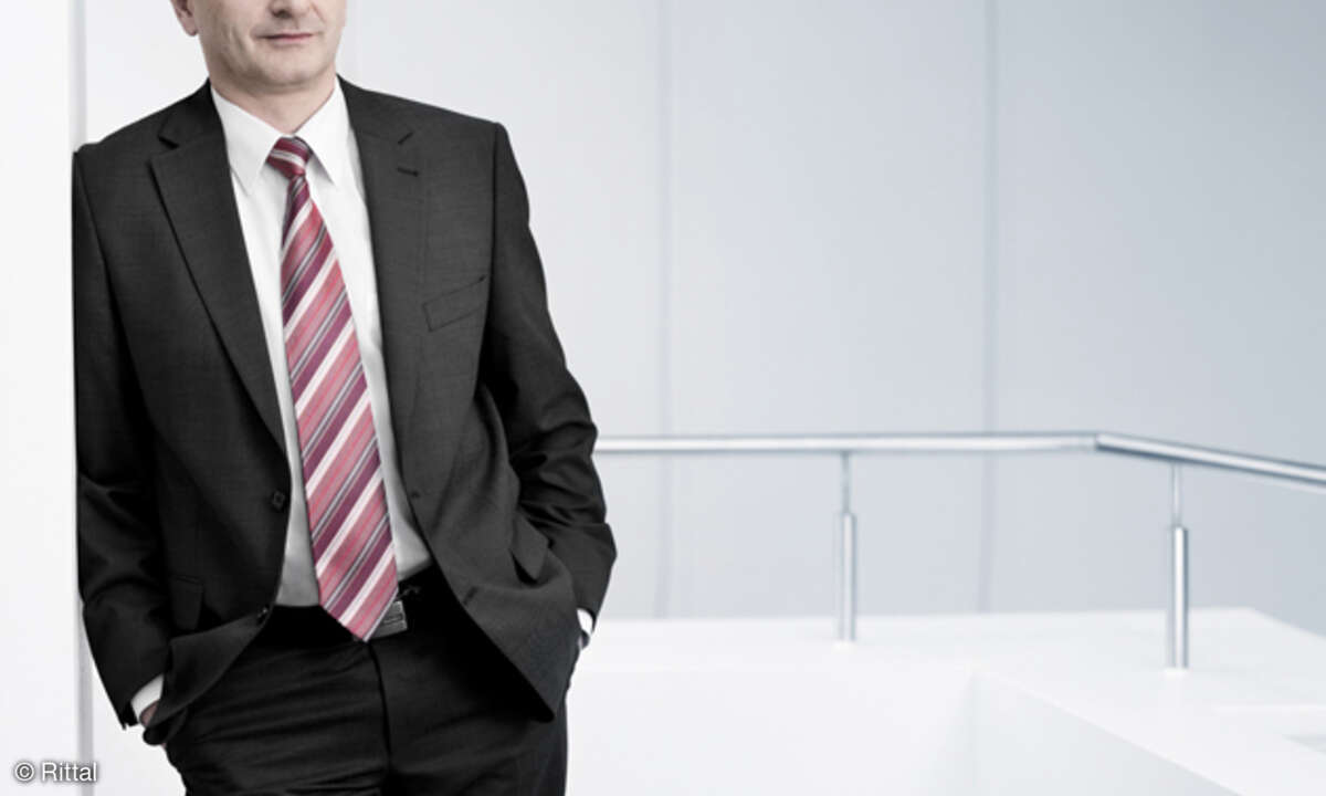 Bernd Hanstein, Hauptabteilungsleiter Produktmanagement IT bei Rittal