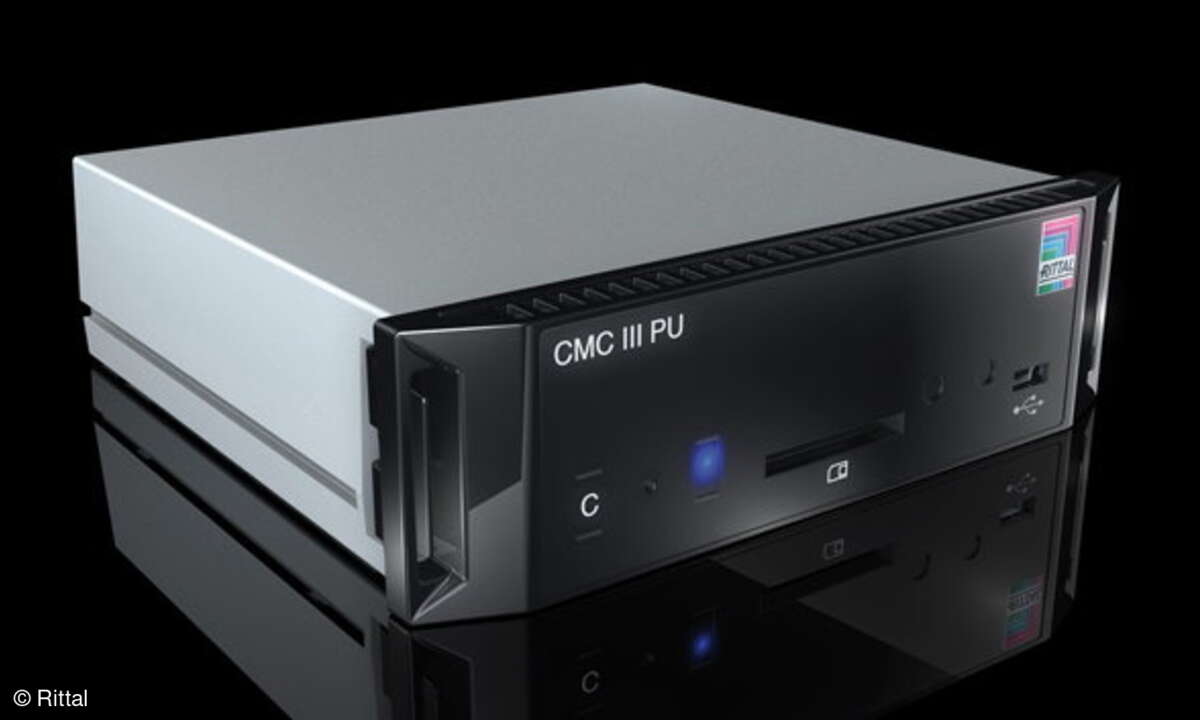 Die RFID-Antenne wird mit der Processing-Unit des  „Computer Multi Control III“ (CMC III) verbunden. Das Überwachungssystem verwaltet die Daten und gibt sie an eine Management-Software wie 