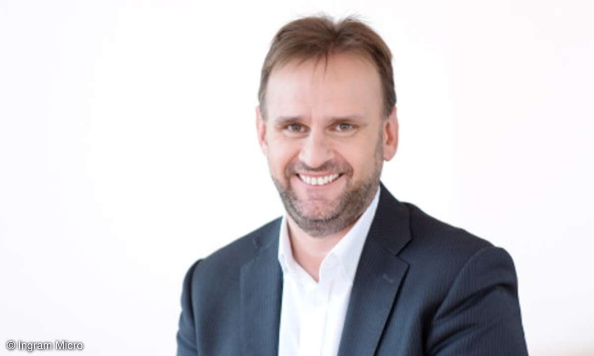 Mark Cheetham, Director DC/POS EMEA bei Ingram Micro, verspricht sich von der Kooperation mit Honeywell Scanning & Mobility große Vorteile für den Handel.
