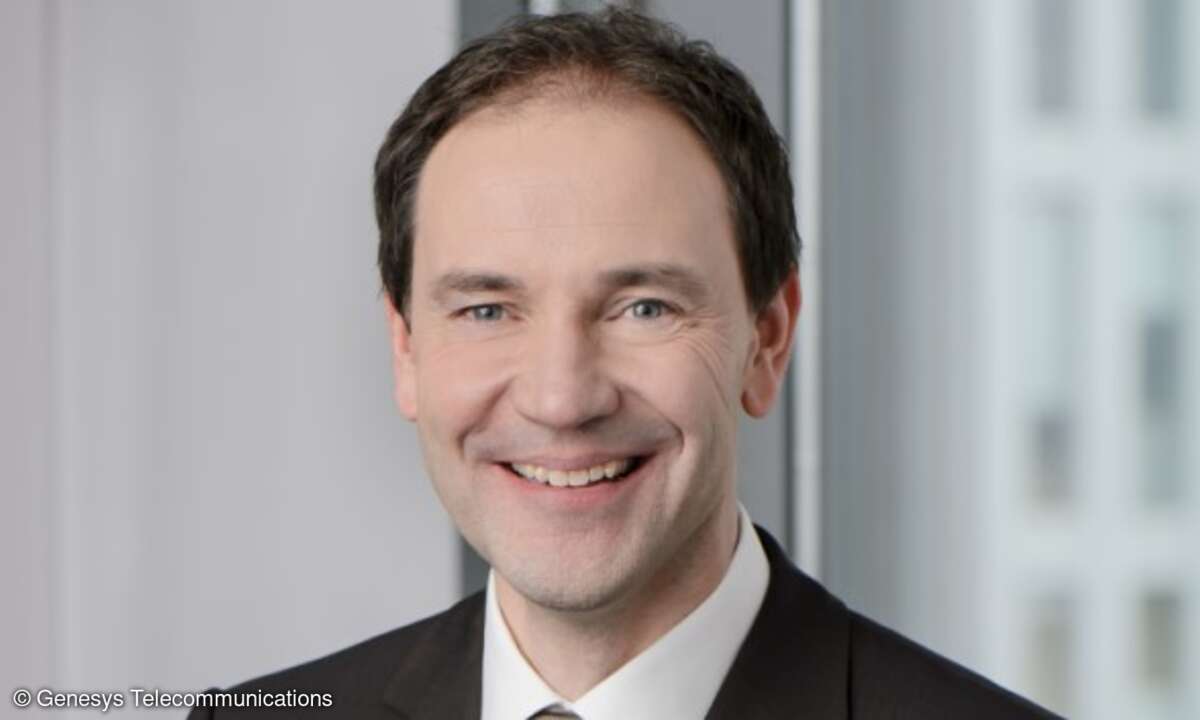 Friedbert Schuh, Vice President für die DACH-Region bei Genesys