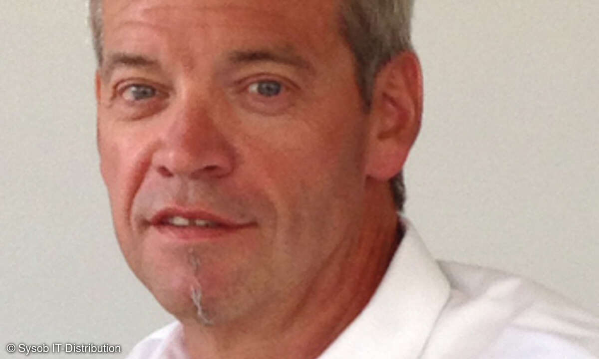 Klaus G. Meckel, Sales Director, Sysob IT-Distribution