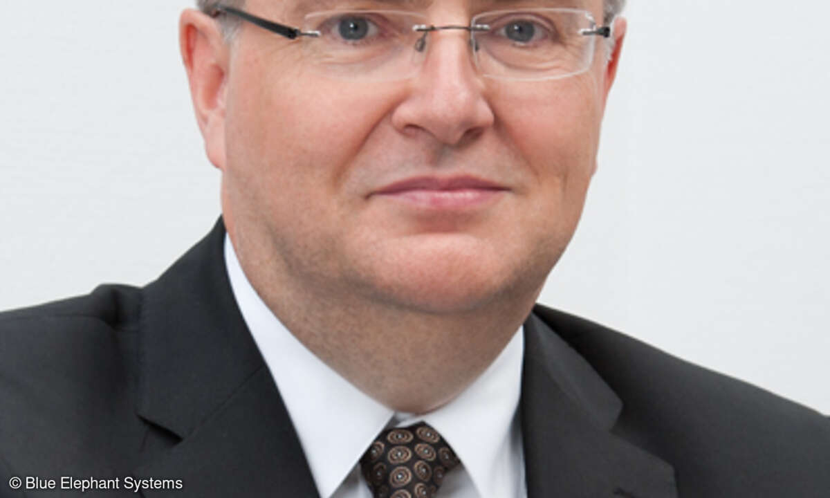 Joachim Hörnle, Geschäftsführer von Blue Elephant Systems