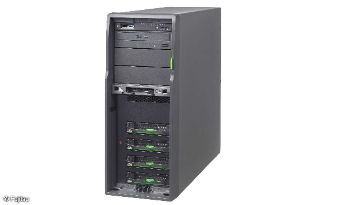 Fujitsu-Primergy-Server für Mittelständler, Einzelhändler, Medien- und Telekommunikationsunternehmen.