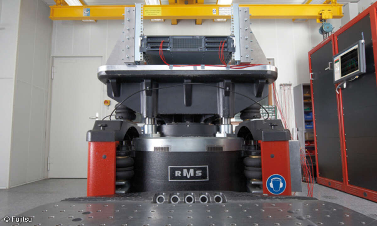 Vibrations-Test-Maschine