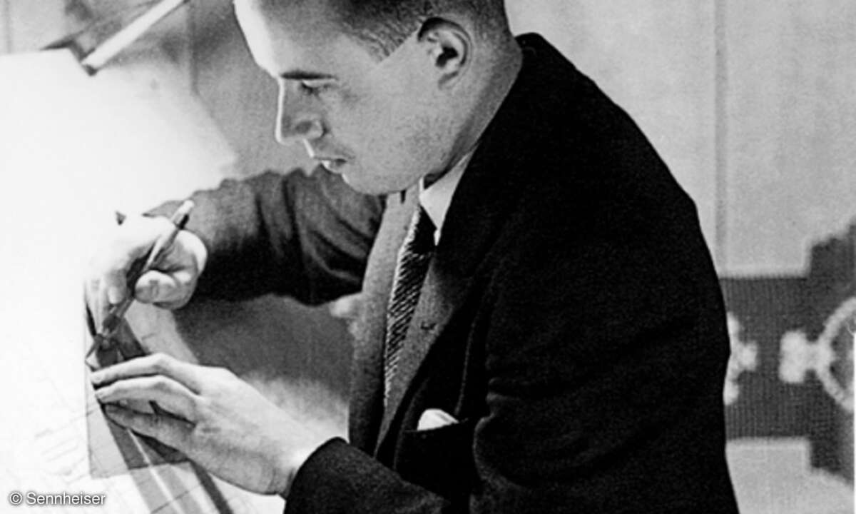 Fritz Sennheiser im Jahr 1935