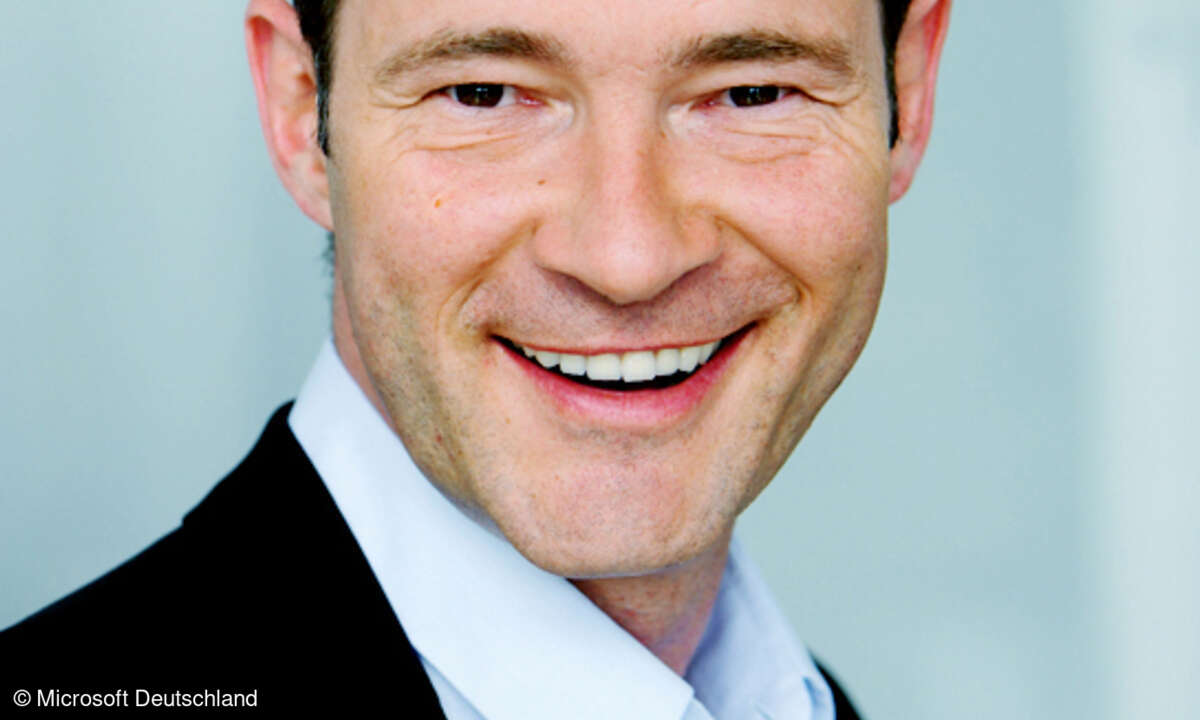 Gregor Bieler, General Manager CCG bei Microsoft Deutschland