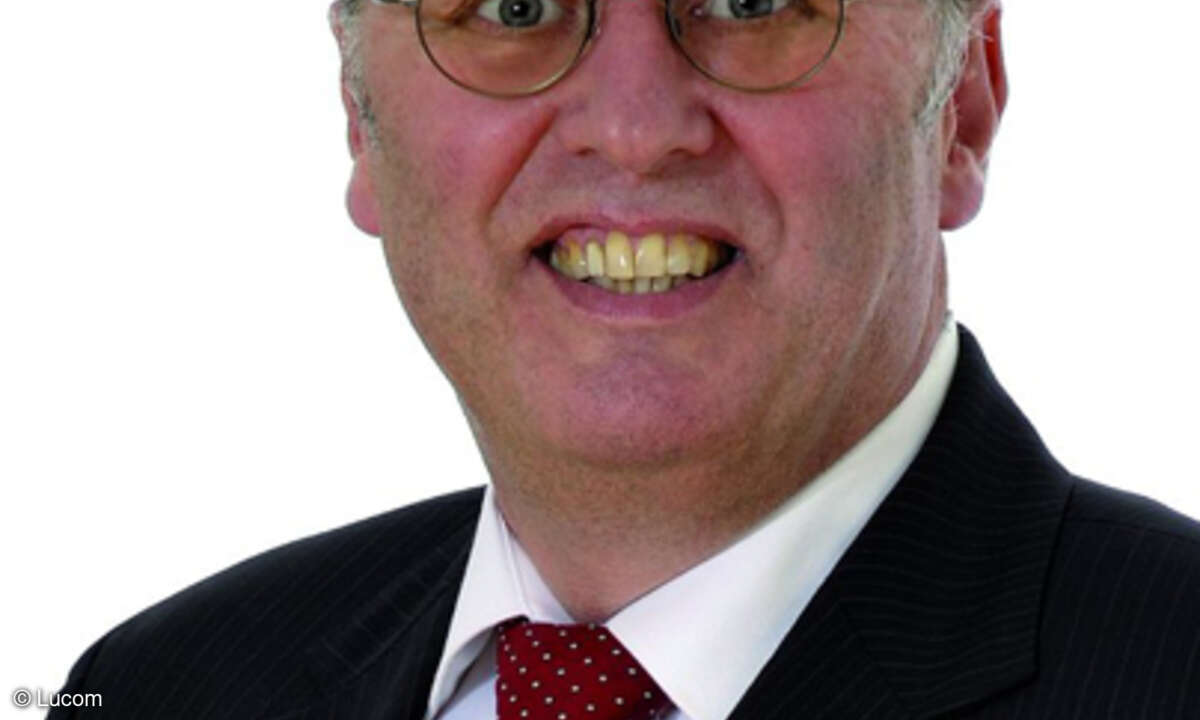 Gerhard Galsterer, Geschäftsführer bei Lucom: