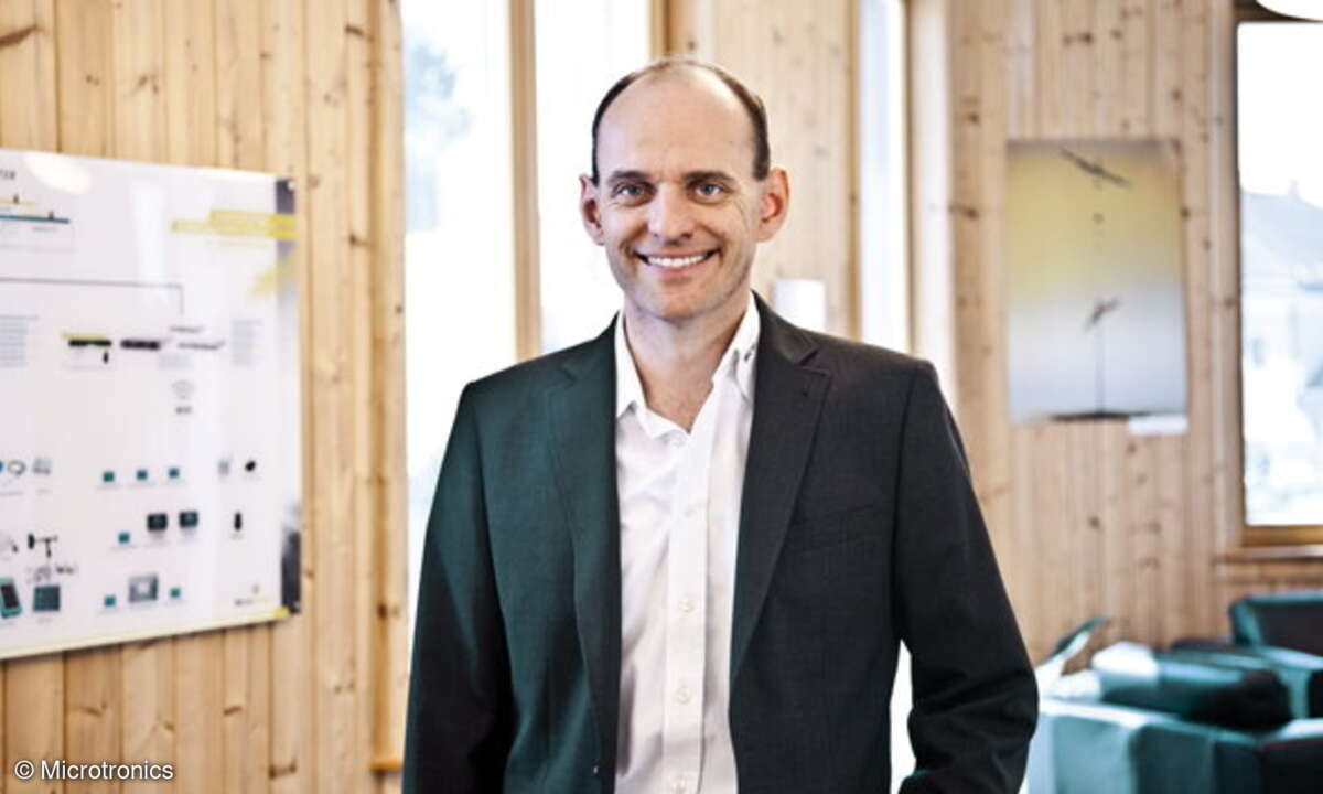 Hans-Peter Buber, CEO bei Microtronics