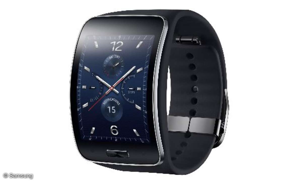 Die Samsung Gear S bringt die Funktionalität des Smartphones an den Arm.