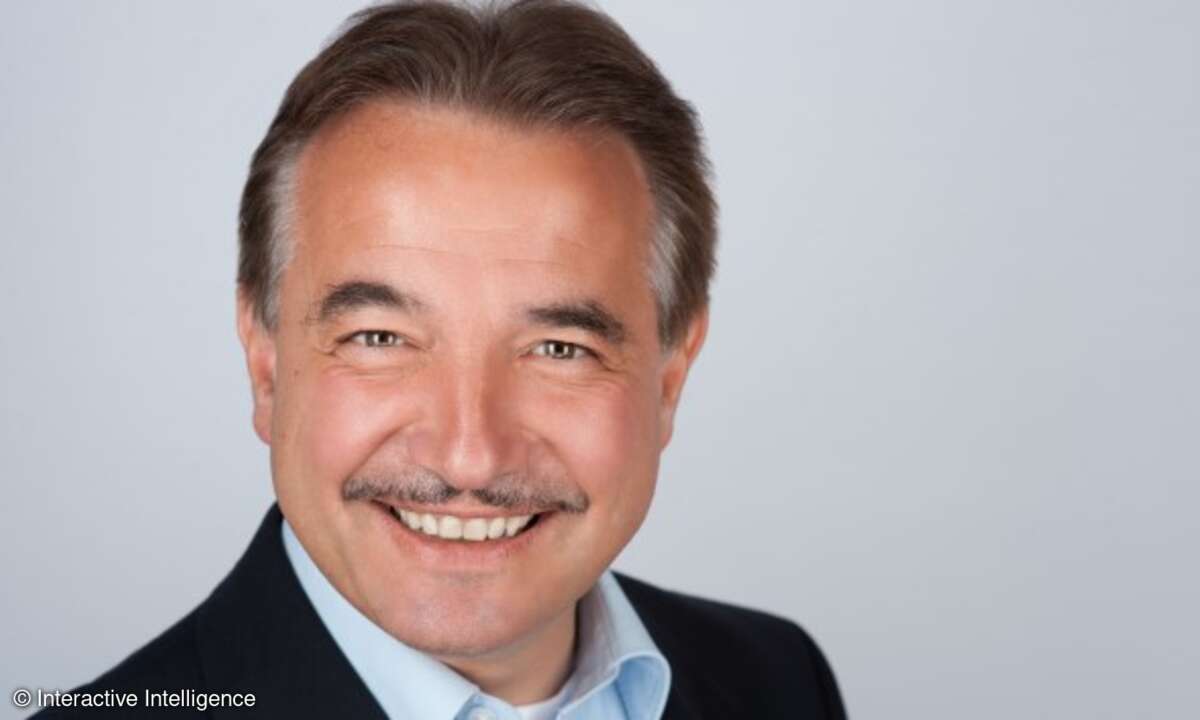 Wolfhart Krischke, Area Director und Geschäftsleiter von Interactive Intelligence Deutschland