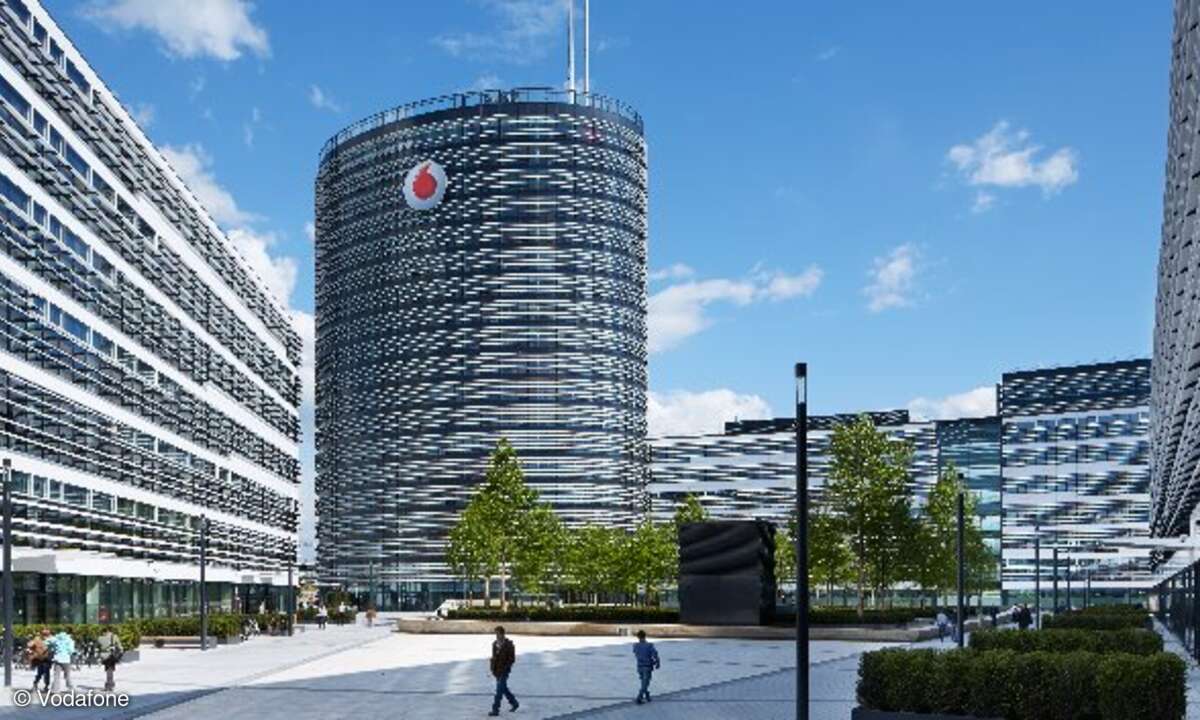 Der Vodafone Campus in Düsseldorf