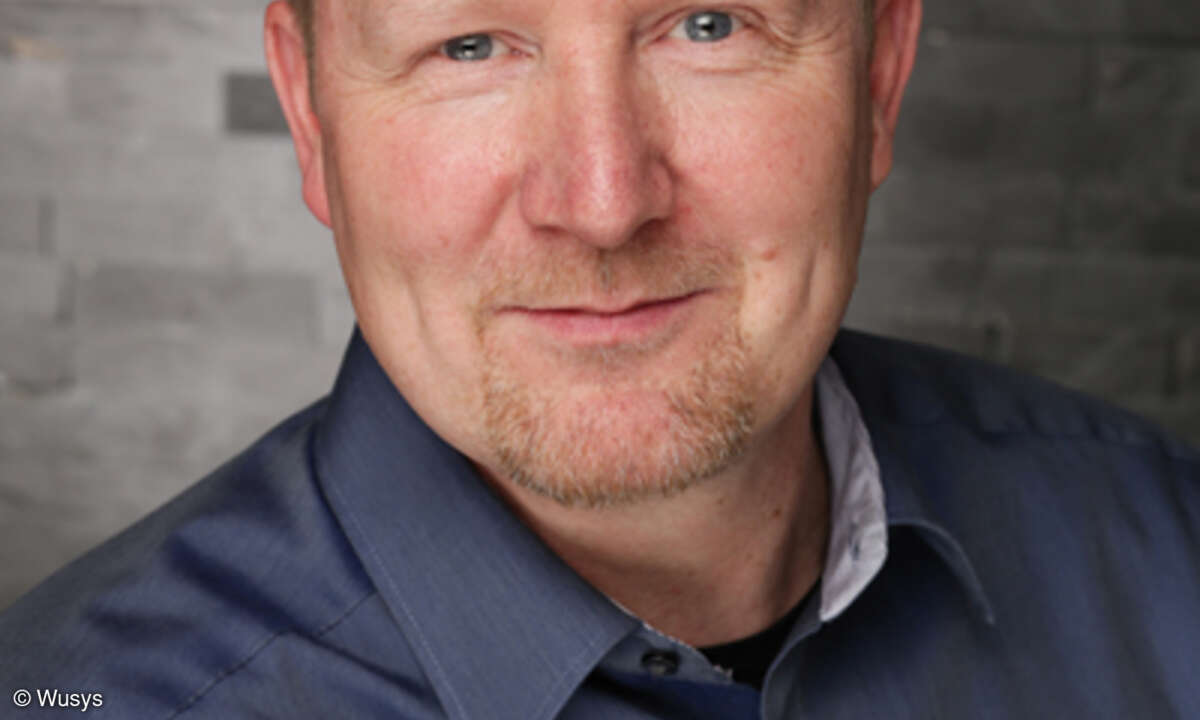 Gunter Papenberg, Geschäftsführer von Wusys