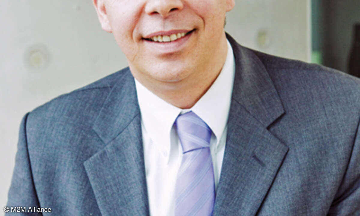 Eric Schneider, 1. Vorsitzender der M2M Alliance