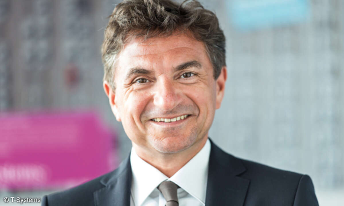 Dr. Ferri Abolhassan, Geschäftsführer bei T-Systems International und verantwortlich für den Bereich Delivery