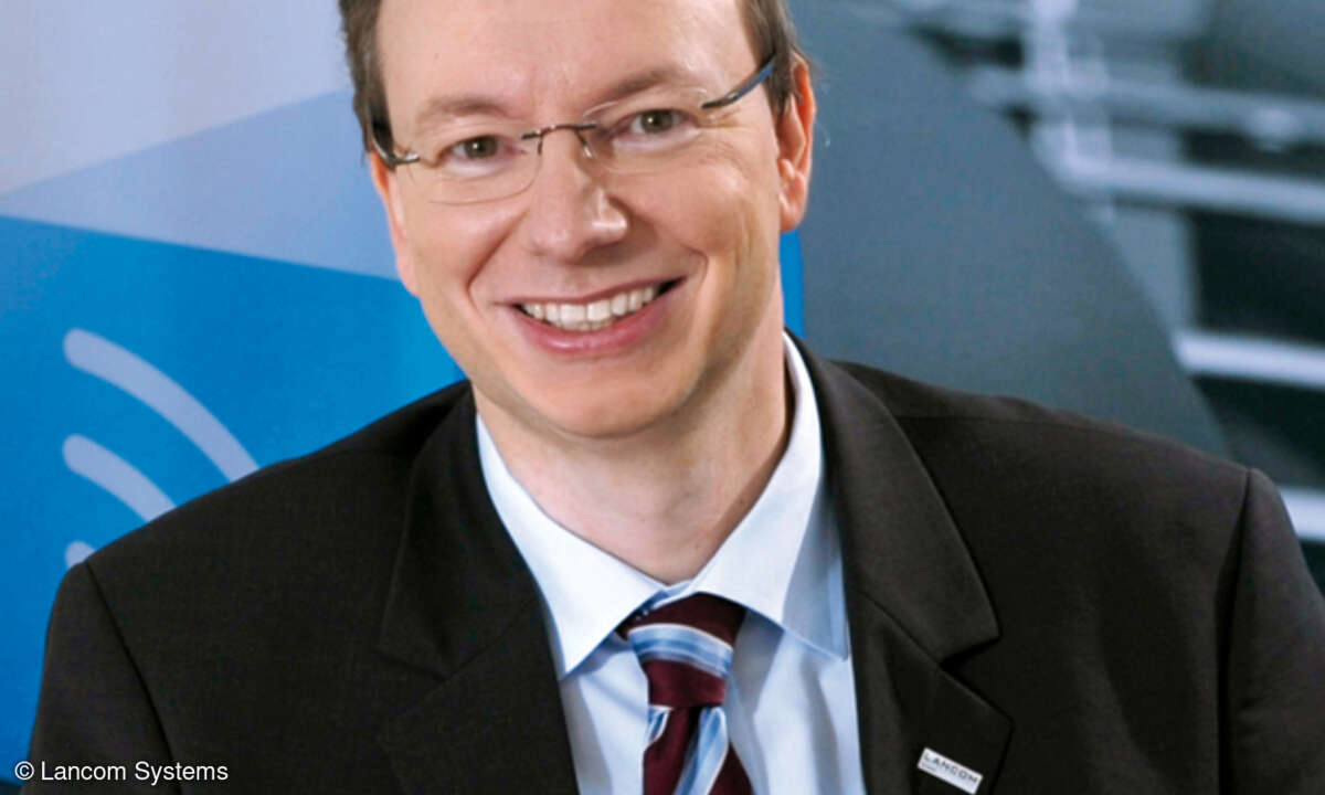Ralf Koenzen, Gründer und Geschäftsführer von Lancom Systems
