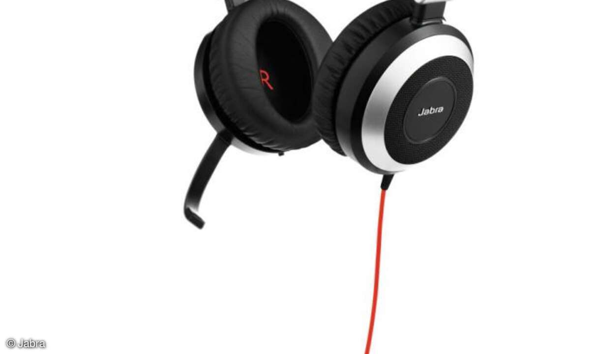 Jabra Evolve 80 Duo mit Kabel