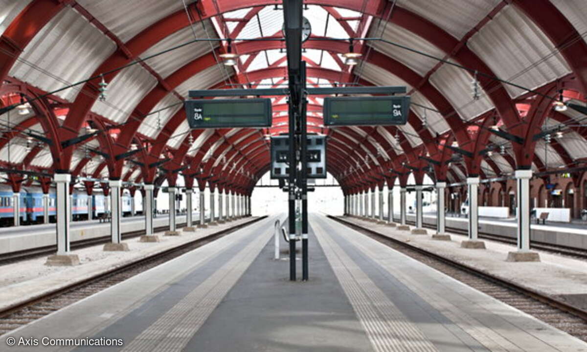 Die neue 4K-Technologie etabliert sich auch in der Sicherheitsbranche. Sie eignet sich hervorragend zum Überblicken von großen Bereichen mit kleinsten Details wie Bahnhöfen.