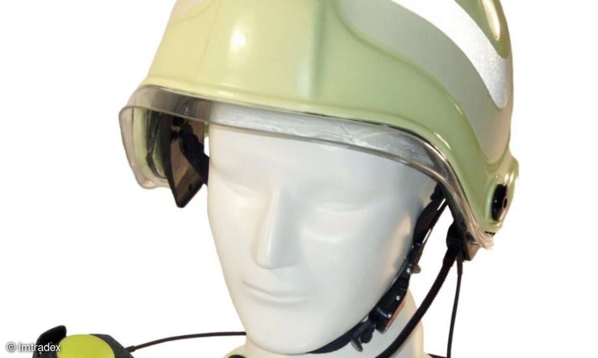 Fire-Talk mit Helm