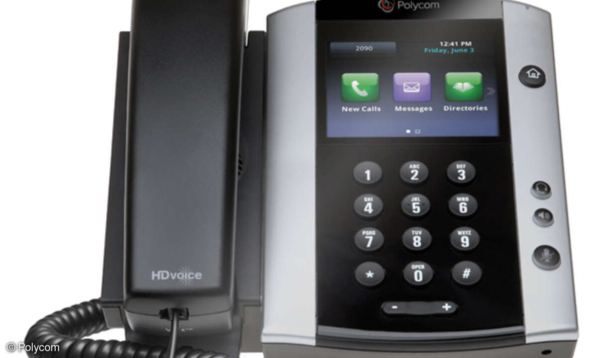 Polycom VVX500 Business Media Telefon