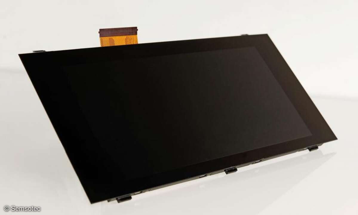 Fertig laminiertes Touch-Display