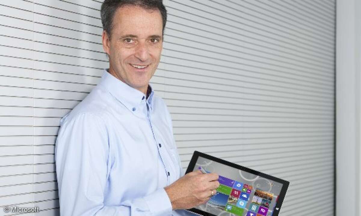 Oliver Gürtler, Leiter Geschäftsbereich Windows bei Microsoft Deutschland