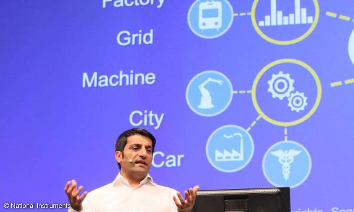 Rahman Jamal, National Instruments: »Die Kollaboration der unterschiedlichen Technologien ist entscheidend – gepaart mit einem Plattformkonzept. Damit steht und fällt die vierte industrielle Revolution.«