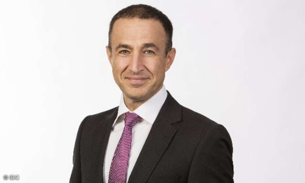 Wafa Moussavi-Amin, Analyst und Geschäftsführer bei IDC in Frankfurt
