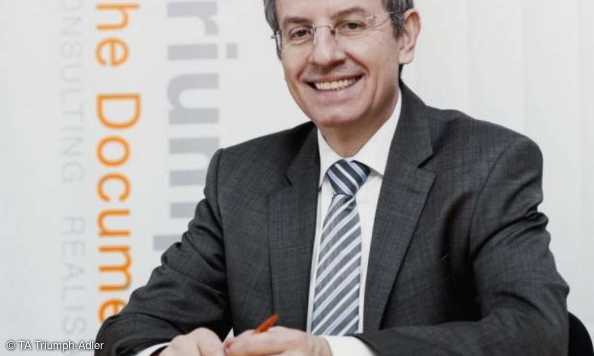 Kurt Berthold, General Manager Consulting & Solution Experts CSE der TA Triumph-Adler