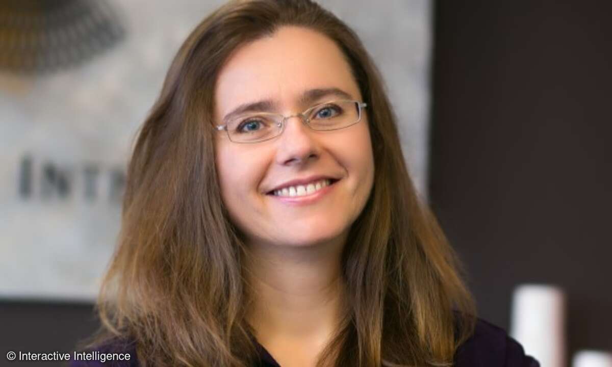Maria Peschek, Leiterin Marketing & Kommunikation DACH bei Interactive Intelligence