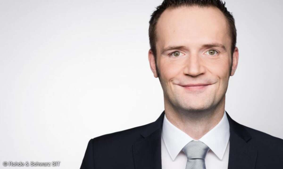 Stephan Lehmann, Produktmanager Rohde & Schwarz SIT