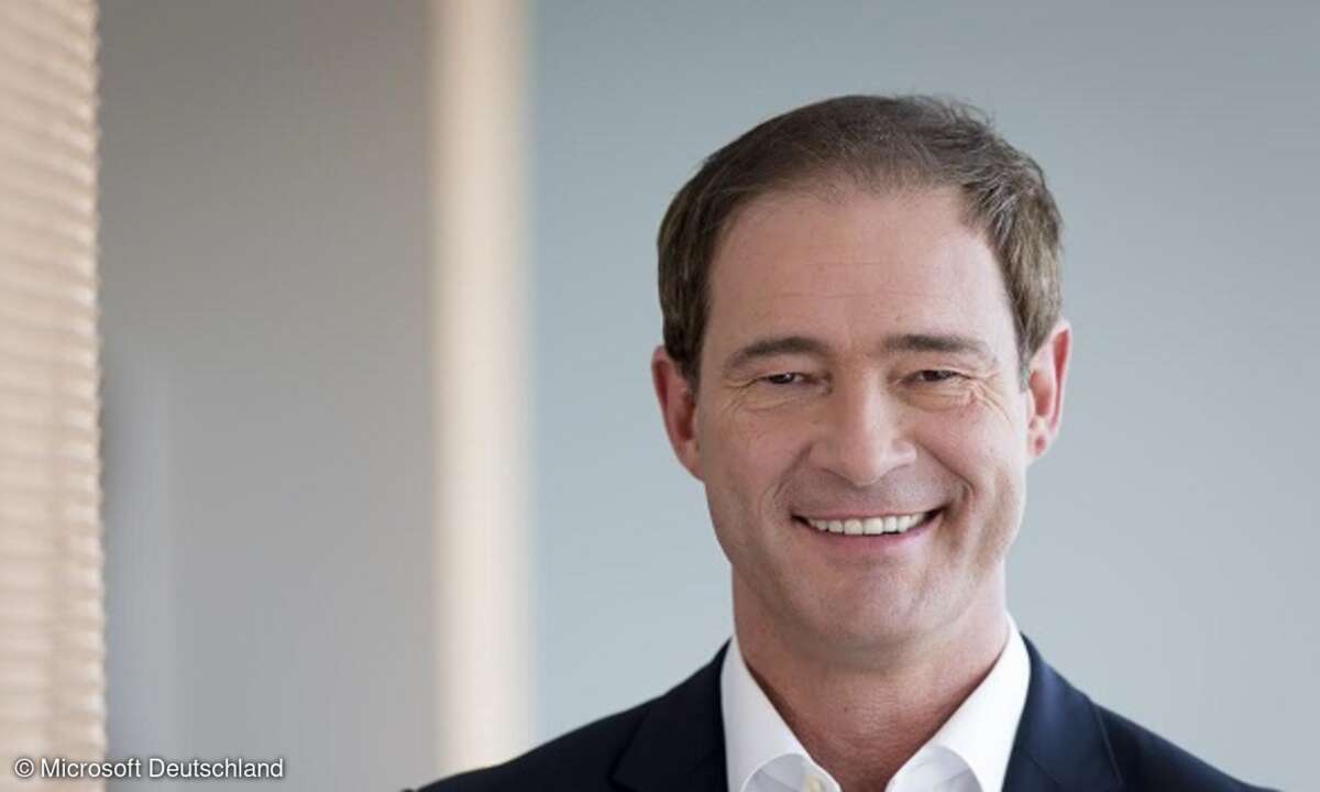 Gregor Bieler, General Manager der Consumer Channels Group (CCG) und Mitglied der Geschäftsleitung bei Microsoft Deutschland