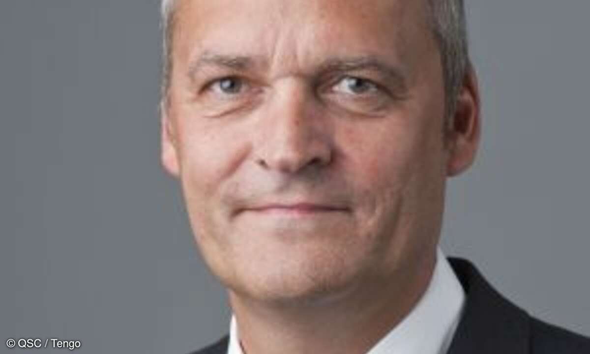 Arnold Stender, Geschäftsführer der Tengo GmbH, einem Unternehmen der QSC AG in Hamburg