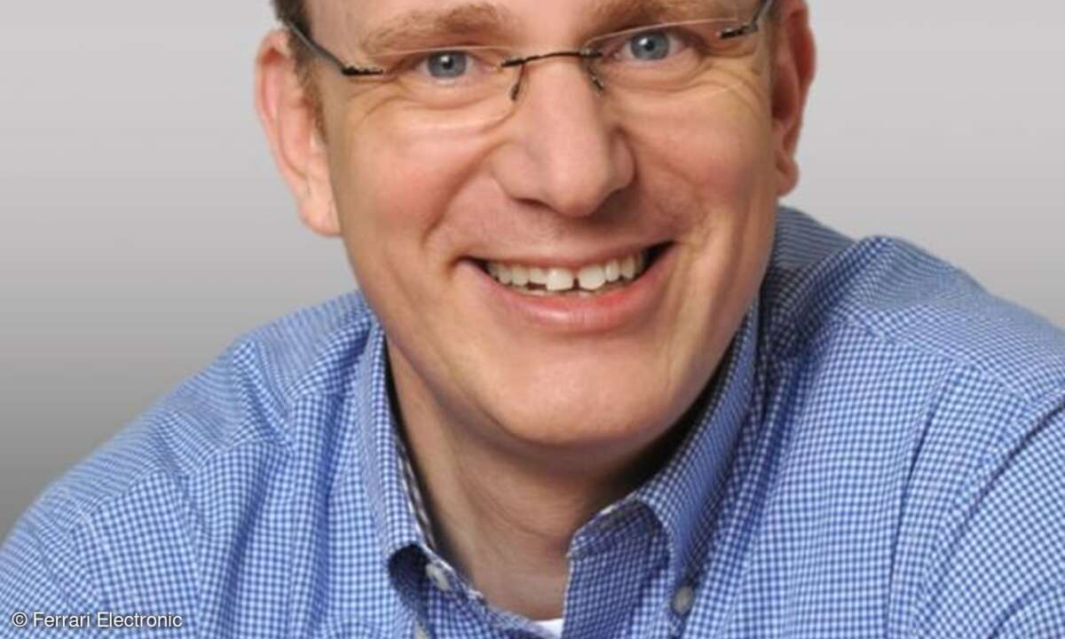 Jörg Nüsken, Business Development bei Ferrari Electronic