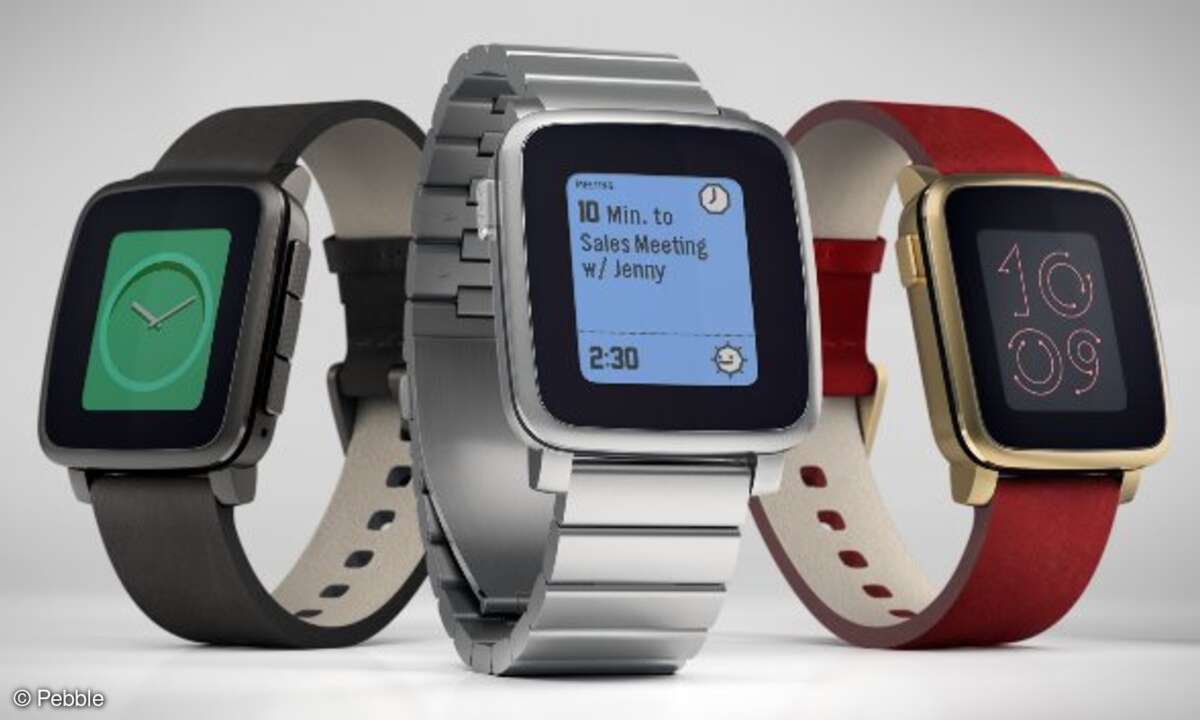 Pebble Time Steel Family