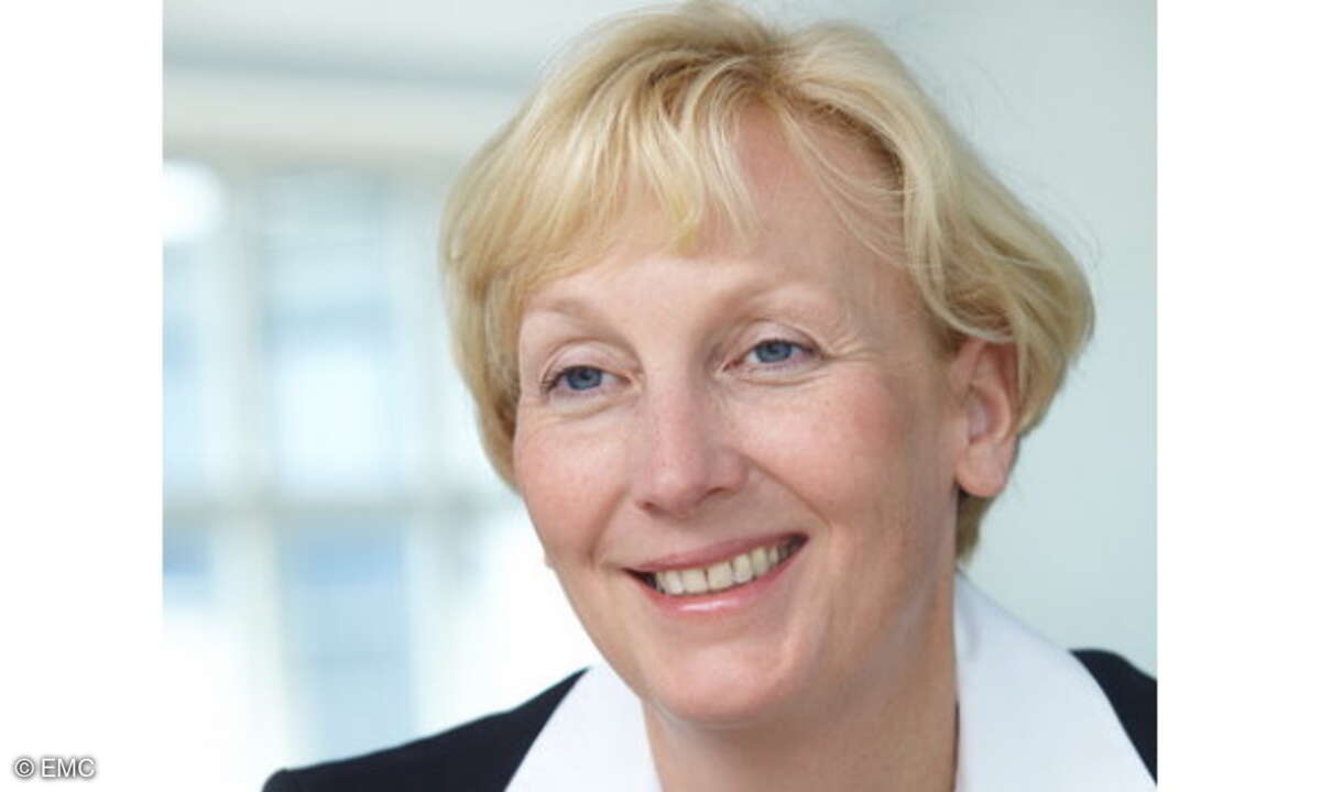 Sabine Bendiek, Geschäftsführerin, EMC Deutschland, und Mitglied des Hauptvorstands BITKOM