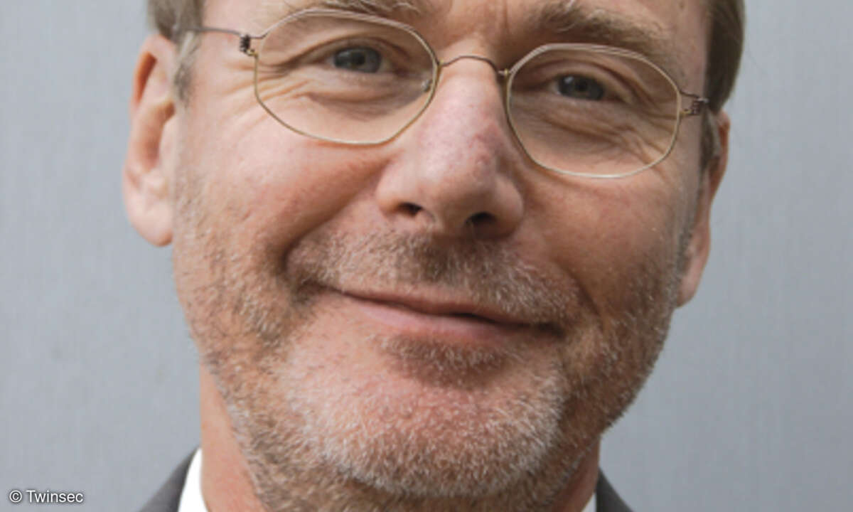 Norbert Drecker, Geschäftsführer von Twinsec