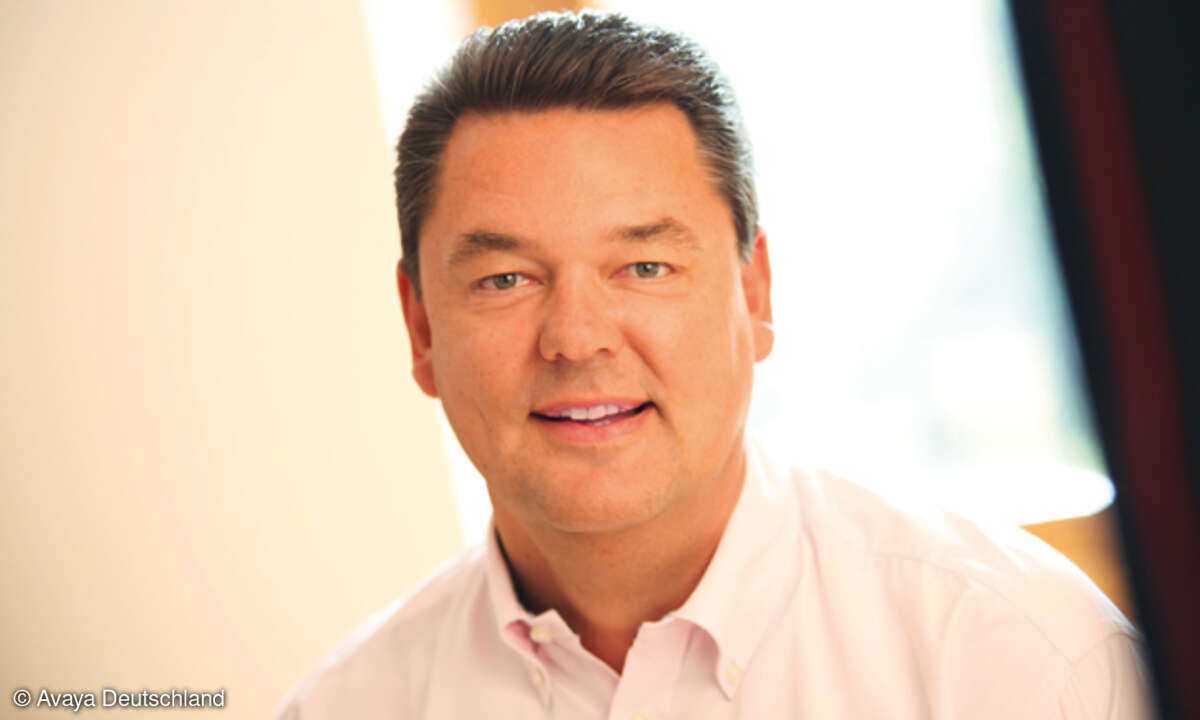 Christian Oertzen, Vorsitzender der Geschäftsführung Avaya Deutschland