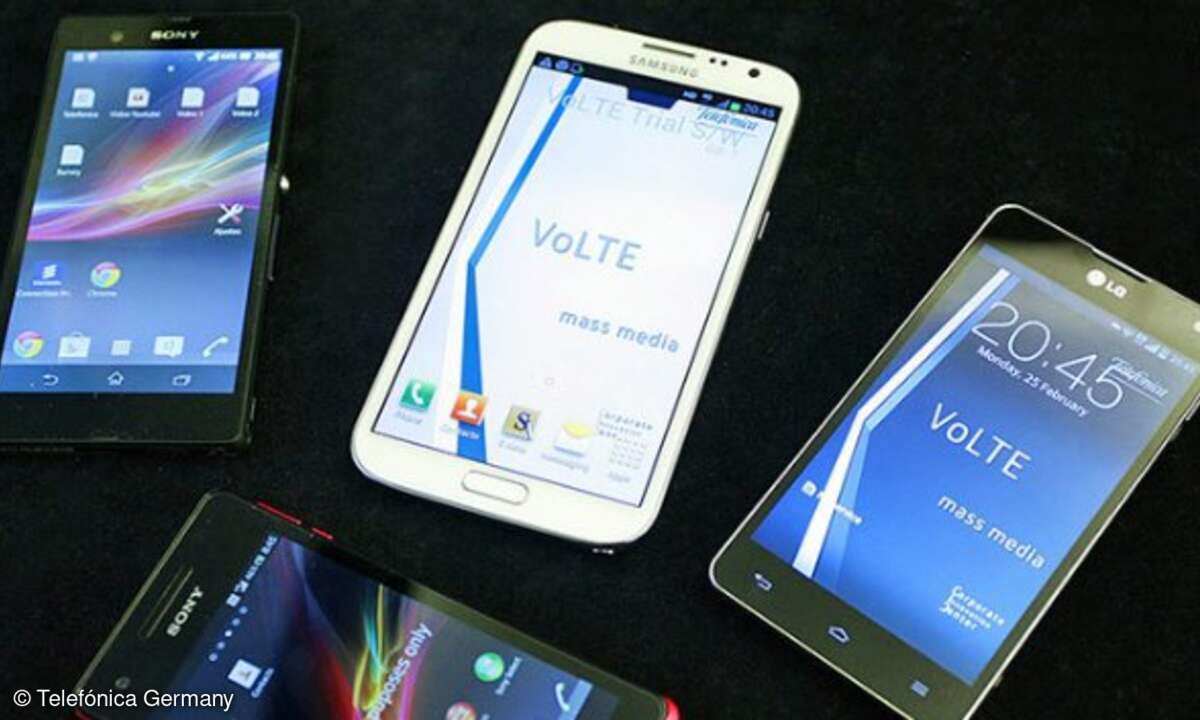 VoLTE Demo Smartphones
