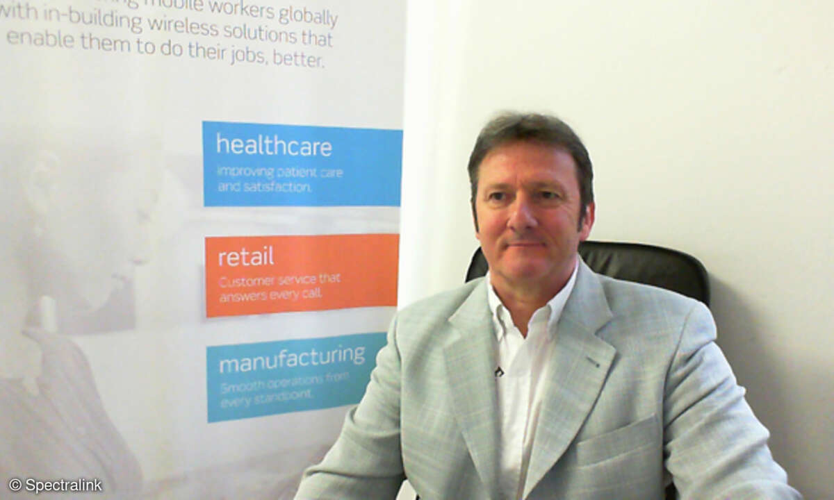 Wilfried Schon, Director Channel EMEA bei Spectralink