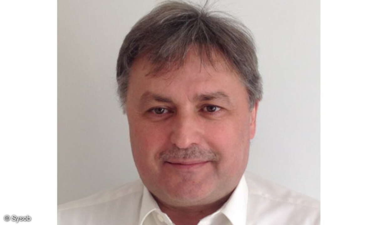 Peter Schneider, Channel-Manager bei Sysob